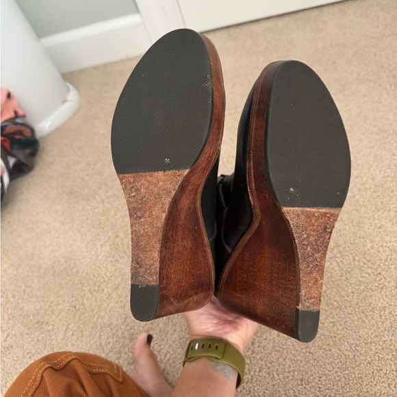 Rag & Bone Emery Wood wedge booties - Picture 3 of 5